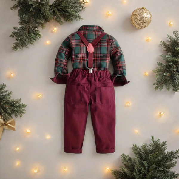 puošnus šventinis kostiumėlis berniukui (2)